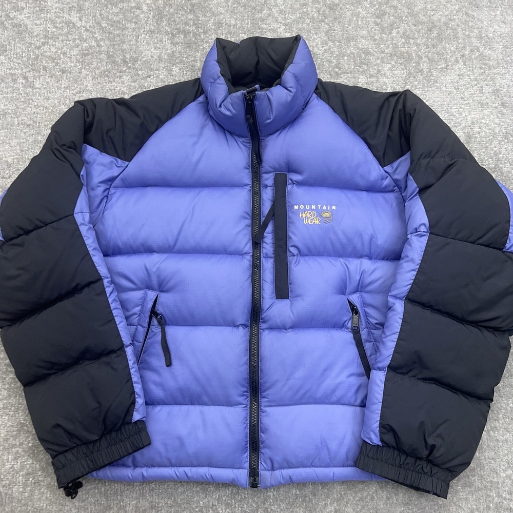 Vtg Mountain Hardwear Sub Zero 650 Goose Down Puffer Jacket Womens Size 8 Purple